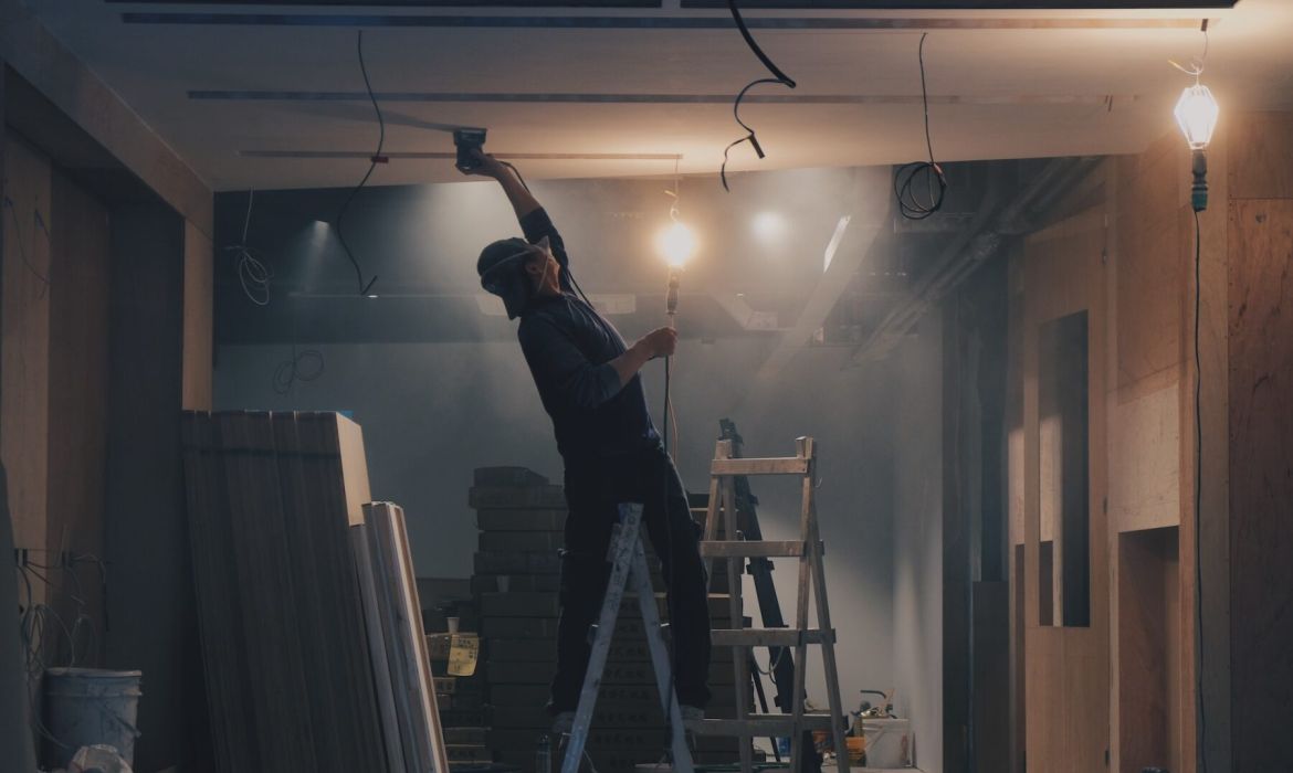 Wall covering installation